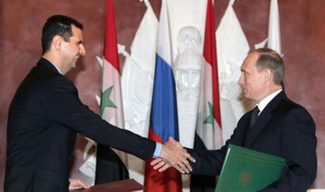 Den antiimperialistiska axeln Moskva och Damaskus